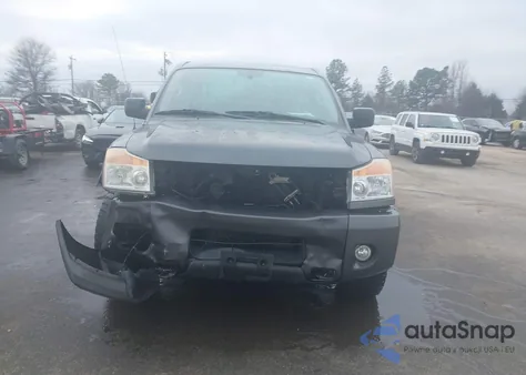 2012 Nissan Titan Pro-4X из США, поврежденный, VIN 1N6AA0CC2CN303681